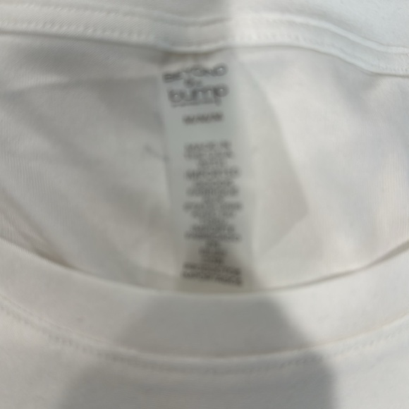 Beyond Yoga NEW One & Only Fetherweight maternity t shirt white - Picture 10 of 11